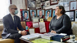 Në ditën e të pagjeturve, ambasadori italian viziton Ferdonije Qerkezin