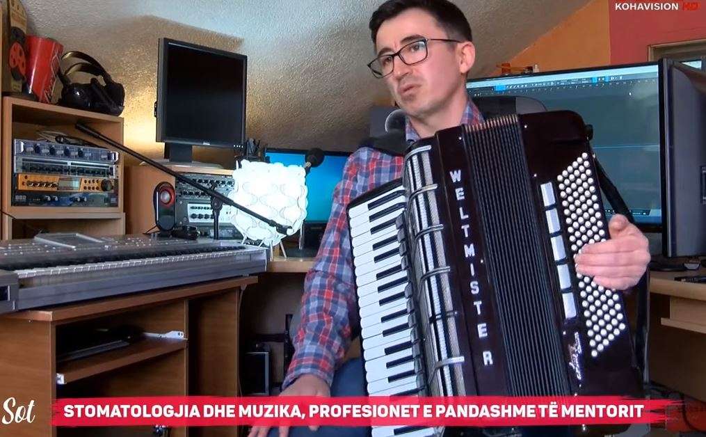 Stomatologjia dhe muzika, profesionet e pandashme të Mentorit