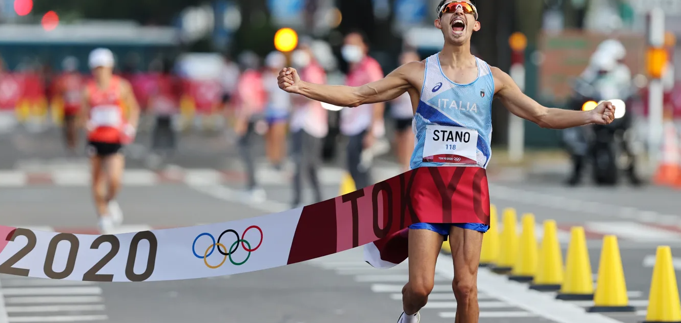 Italiani Stano thyen zemrat e japonezëve me të artën në ecjen sportive në 20 kilometra 