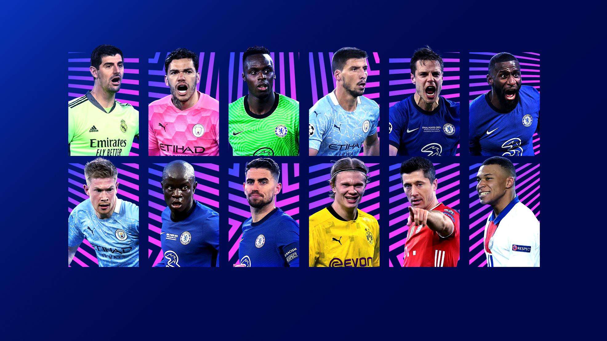 UEFA publikon të nominuarit për çmimet në Ligën e Kampionëve