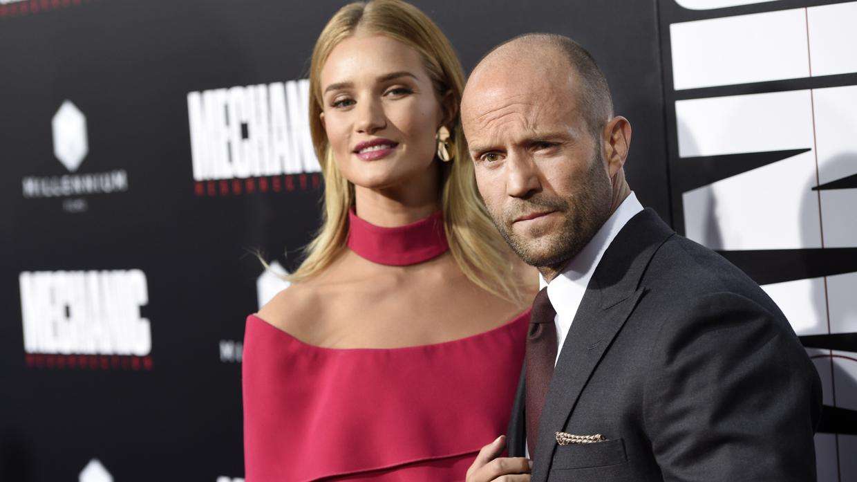 Rosie Huntington-Whiteley dhe Jason Stathami, në pritje të fëmijës së dytë