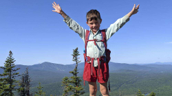 5-vjeçari amerikan kalon në këmbë mbi 3,300 kilometra për 209 ditë
