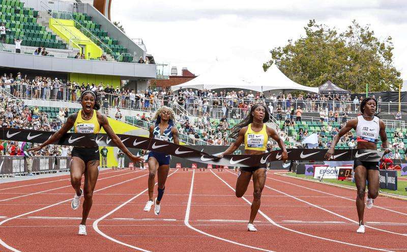 Elaine Thompson regjistron kohën e dytë më të shpejtë në histori të 100-metërshit