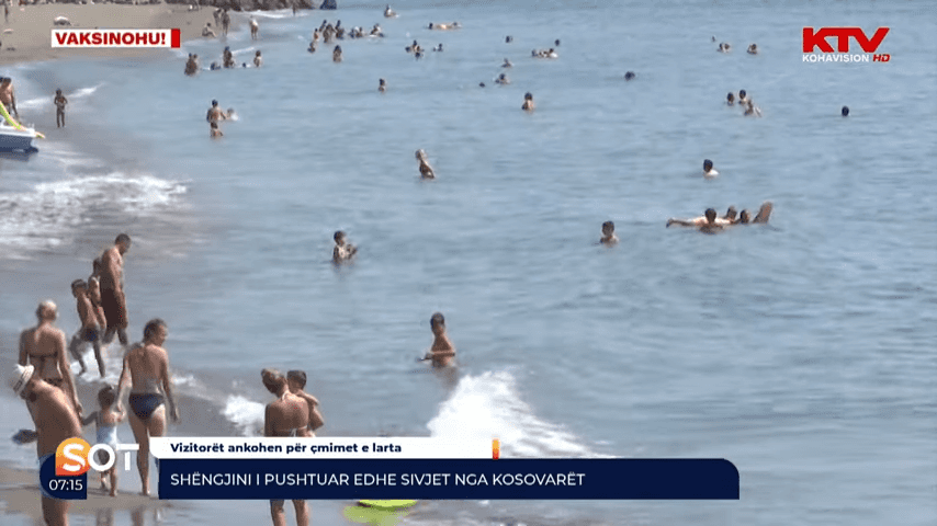 Shëngjini i pushtuar edhe sivjet nga kosovarët