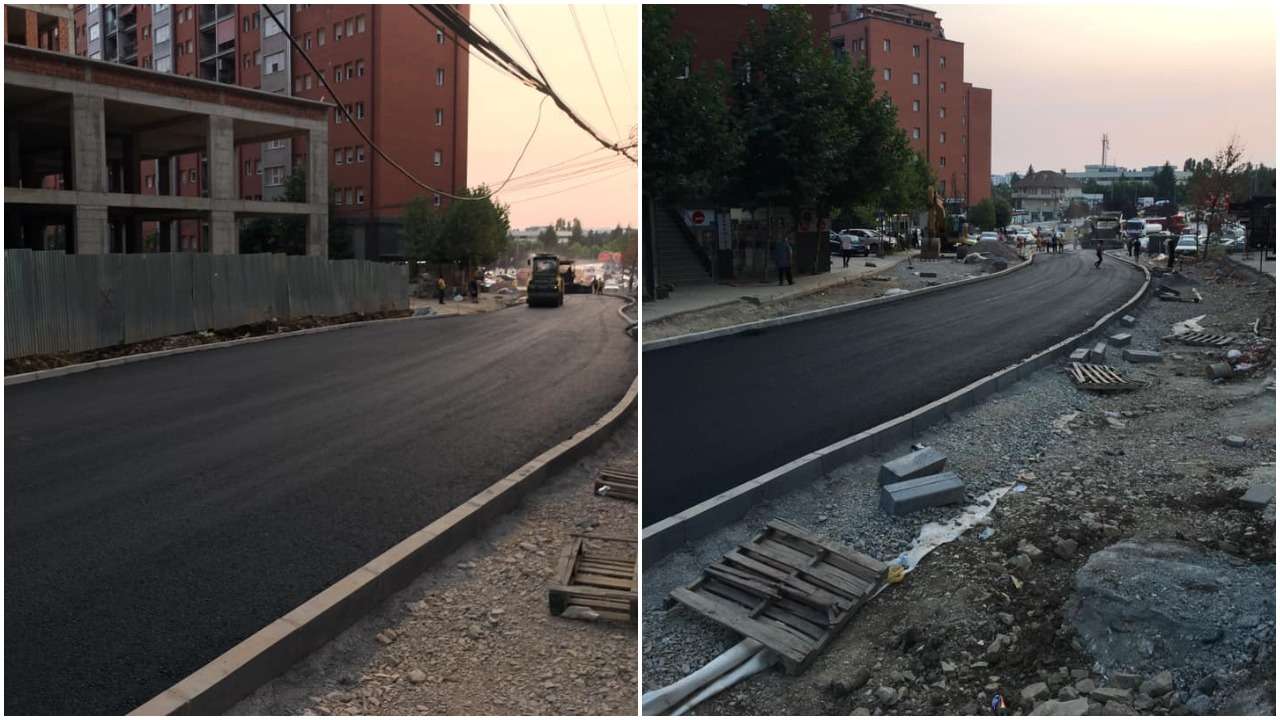 Ka filluar asfaltimi i rrugës “Muharrem Fejza” në Prishtinë