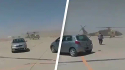Talebanët tentojnë të pilotojnë helikopterët që SHBA-ja i la pas, por dështojnë, i vozisin si vetura
