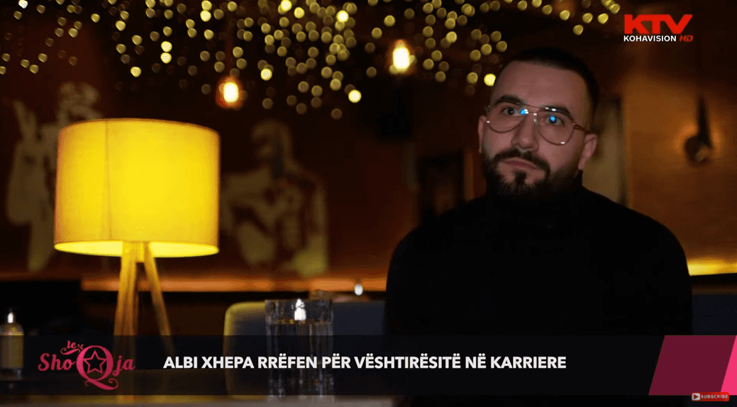 Albi Xhepa flet për vështirësitë në karrierën e tij