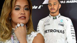 Rita Ora mbështet Hamiltonin