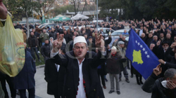 Protestë kundër “Ballkanit të hapur” në Tiranë