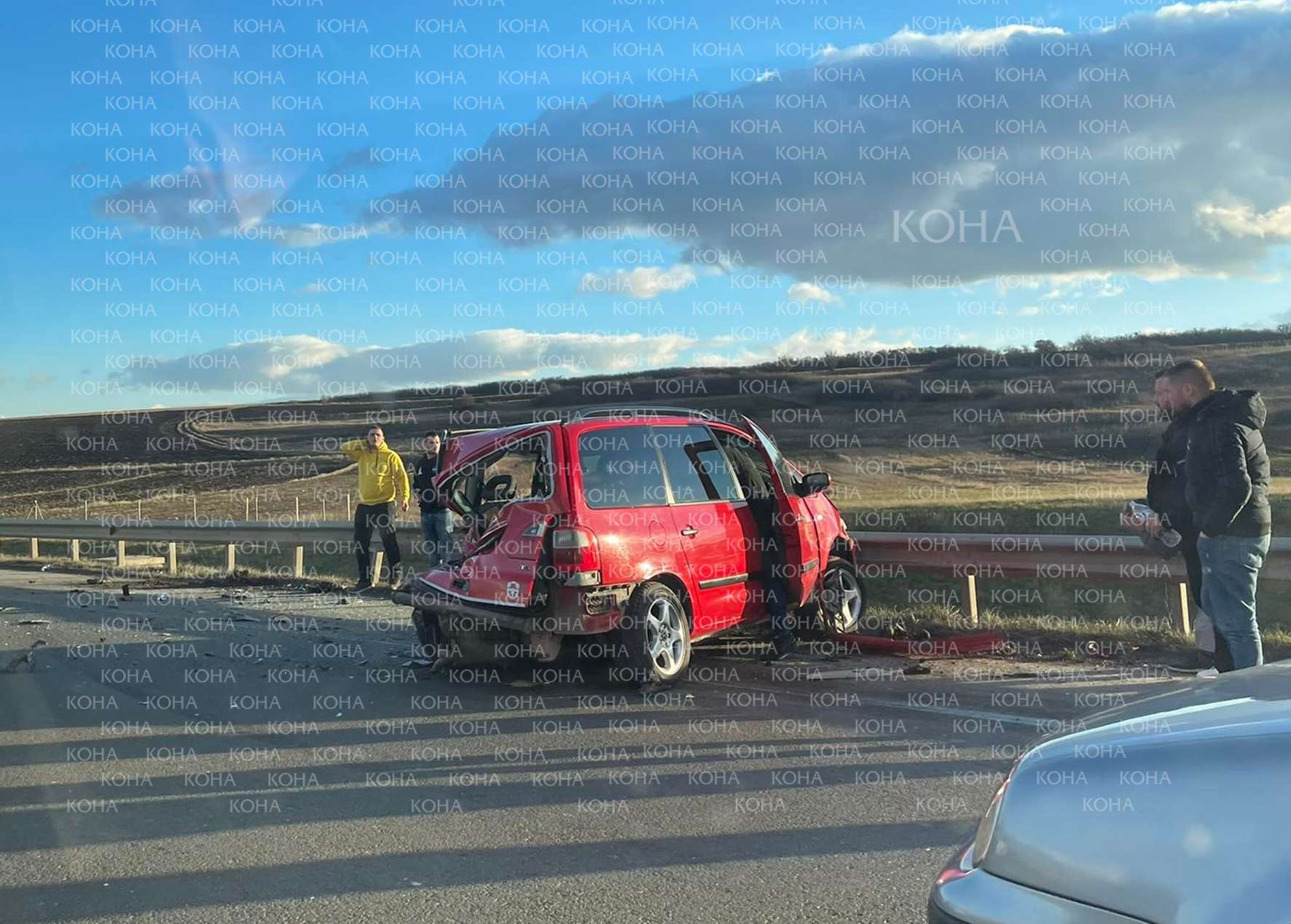 Aksident i rëndë në rrugën Prishtinë – Fushë-Kosovë