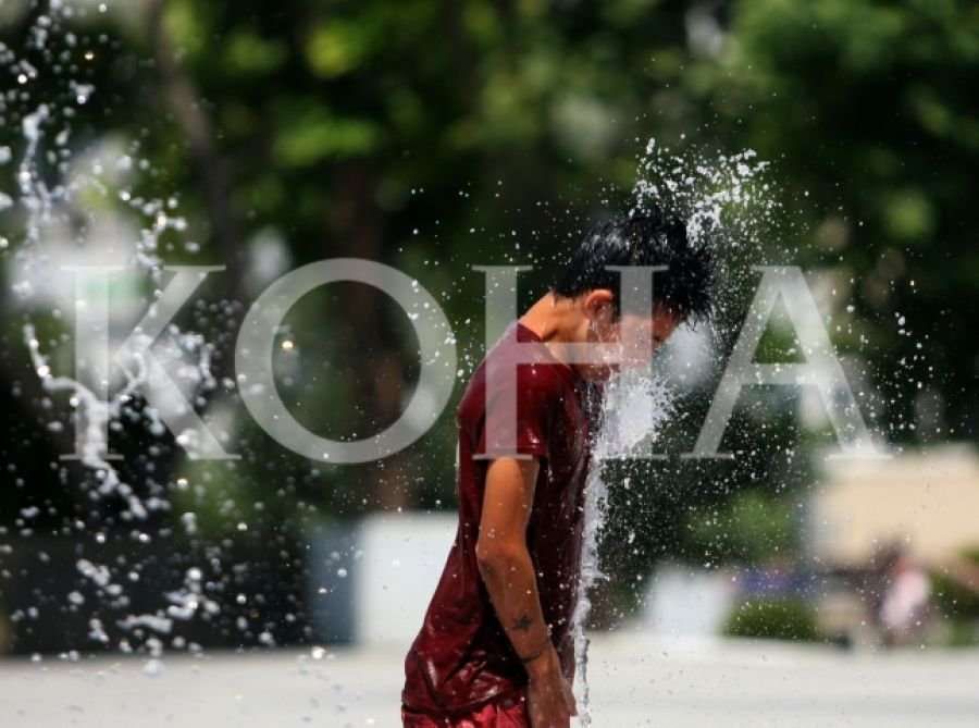 Temperatura të larta sot