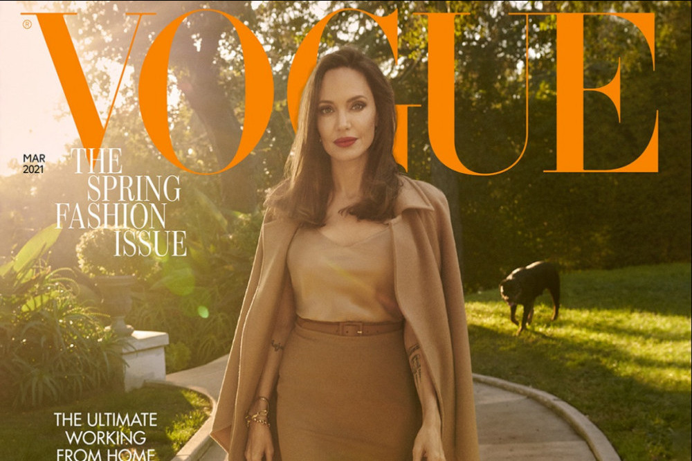 Angelina Jolie shpalos jetën private për revistën “British Vogue”