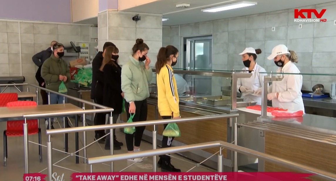 “Take away” edhe në mensën e studentëve