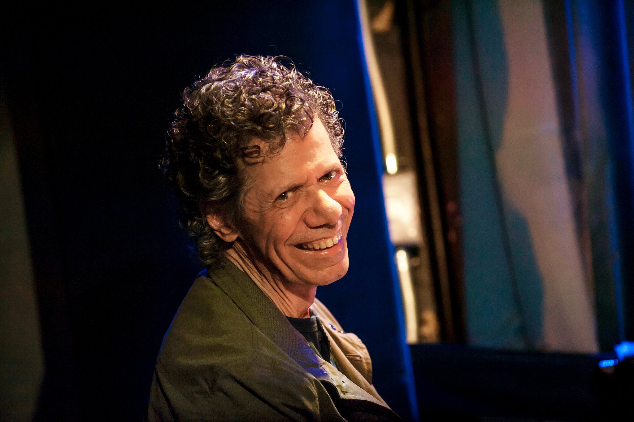 Pianisti, kompozitori dhe prijësi i bendit, Chick Corea, në Blue Note në Manhattan më 2012. Në karrierën e tij të gjatë ai realizoi afro 90 albume si prijës bendi dhe fitoi 23 Grammy.