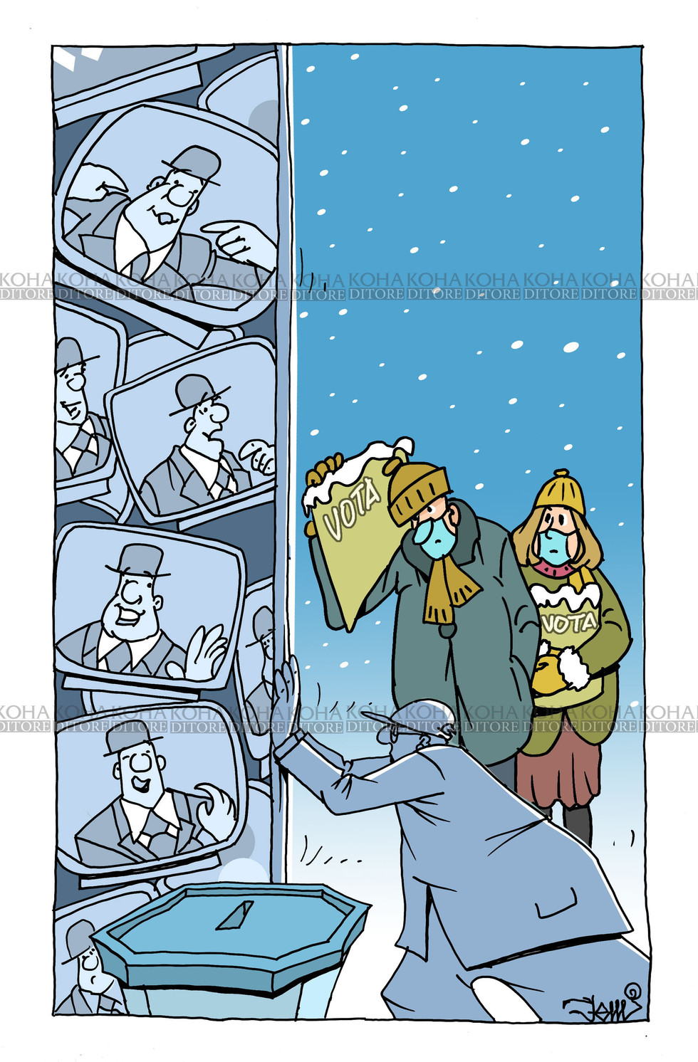 Karikatura e ditës - 14 shkurt 2021