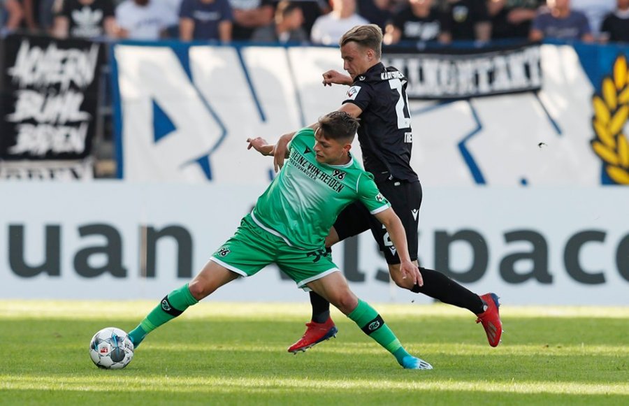 Muslija realizon golin e tretë në Bundesliga 2