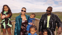 Kim Kardashian, Kanye West along with daughter North attend Virgil