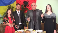 Një urim i veçantë nga shqiptarët e Ukrainës