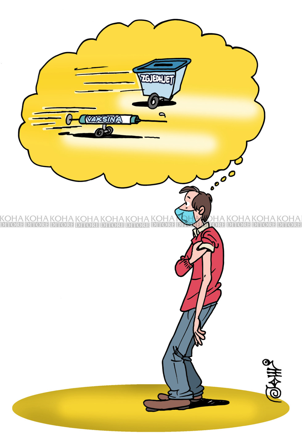 Karikatura e ditës - 6 janar 2021
