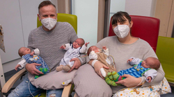 Një kosovar në Gjermani bëhet baba i katërnjakëve