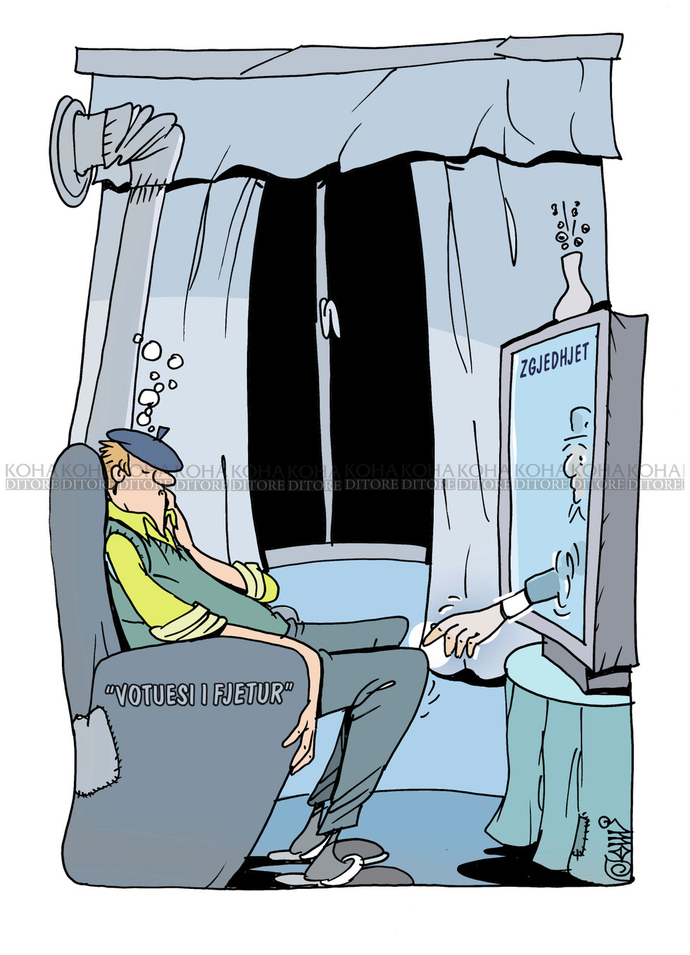 Karikatura e ditës - 9 janar 2021