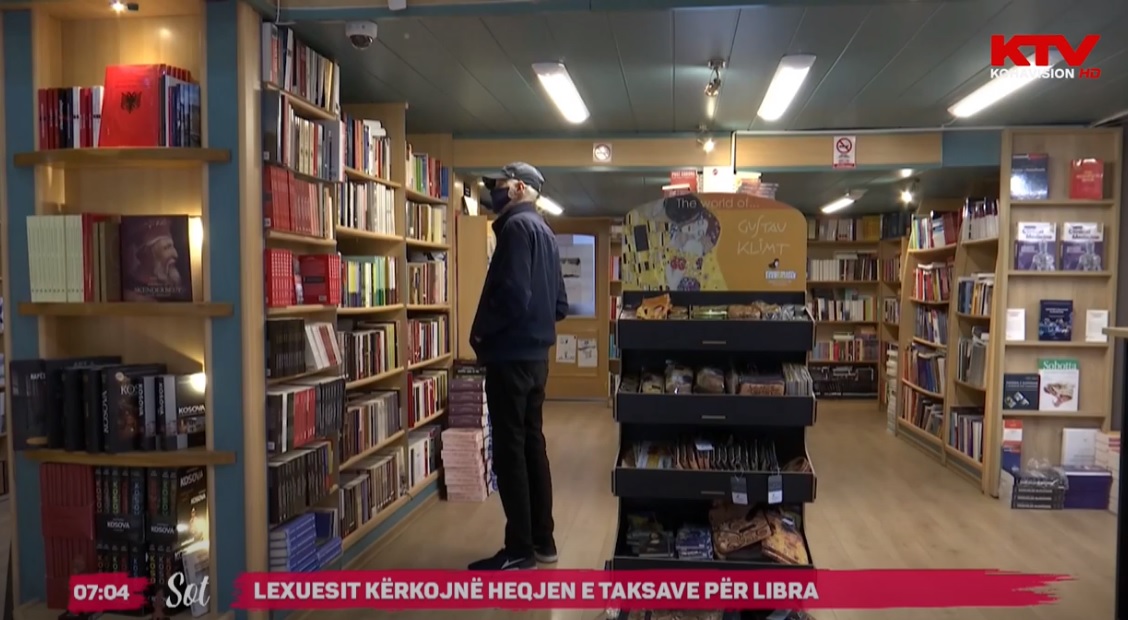 Lexuesit kërkojnë heqjen e taksave për libra 