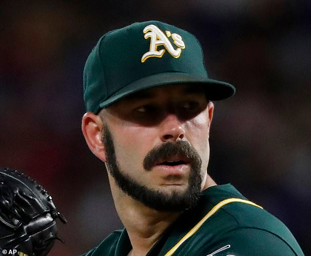 Why Oakland A's pitcher Mike Fiers played with unusual beard