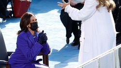 Jennifer Lopez dhe Kamala Harris janë fanse të njëra-tjetrës