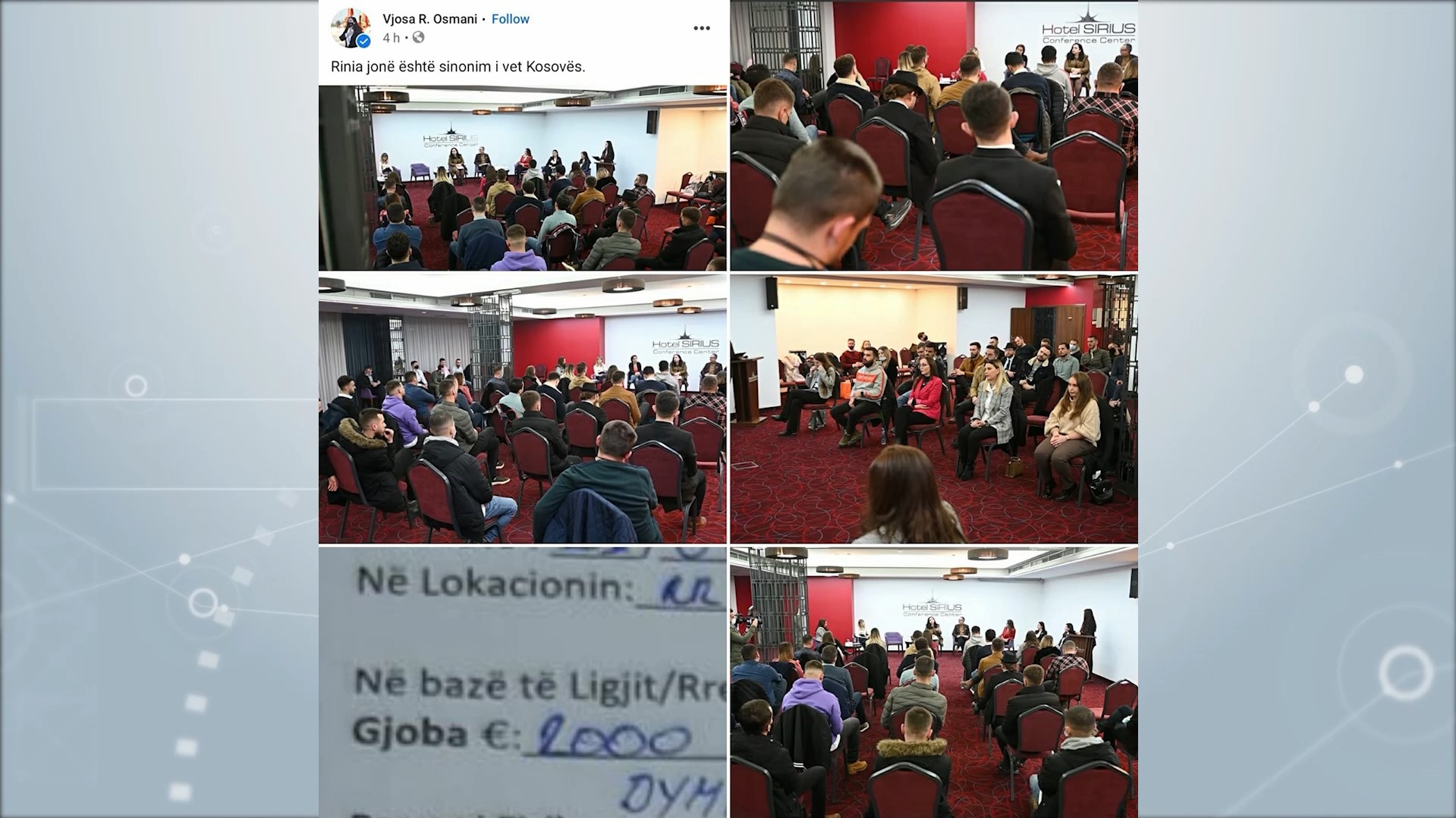 Gjobiten partitë politike për shkelje të masave anti-Covid