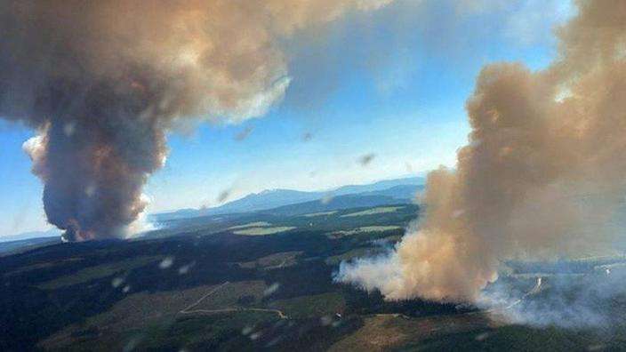 Zjarre në Kanada pas temperaturave rekorde, banorët detyrohen të evakuohen