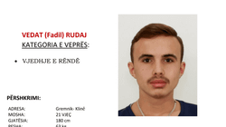 Policia në kërkim të 21-vjeçarit që dyshohet për vjedhje të rëndë