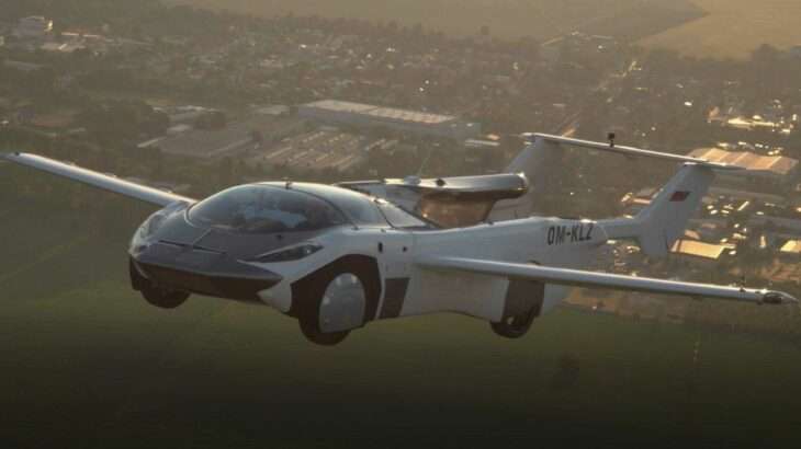 Vetura fluturuese e novatorit sllovak realizon fluturimin e parë mes dy aeroporteve