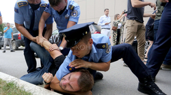 Qeveria e shqetësuar nga dhuna e shfaqur gjatë aksionit të PSD-së