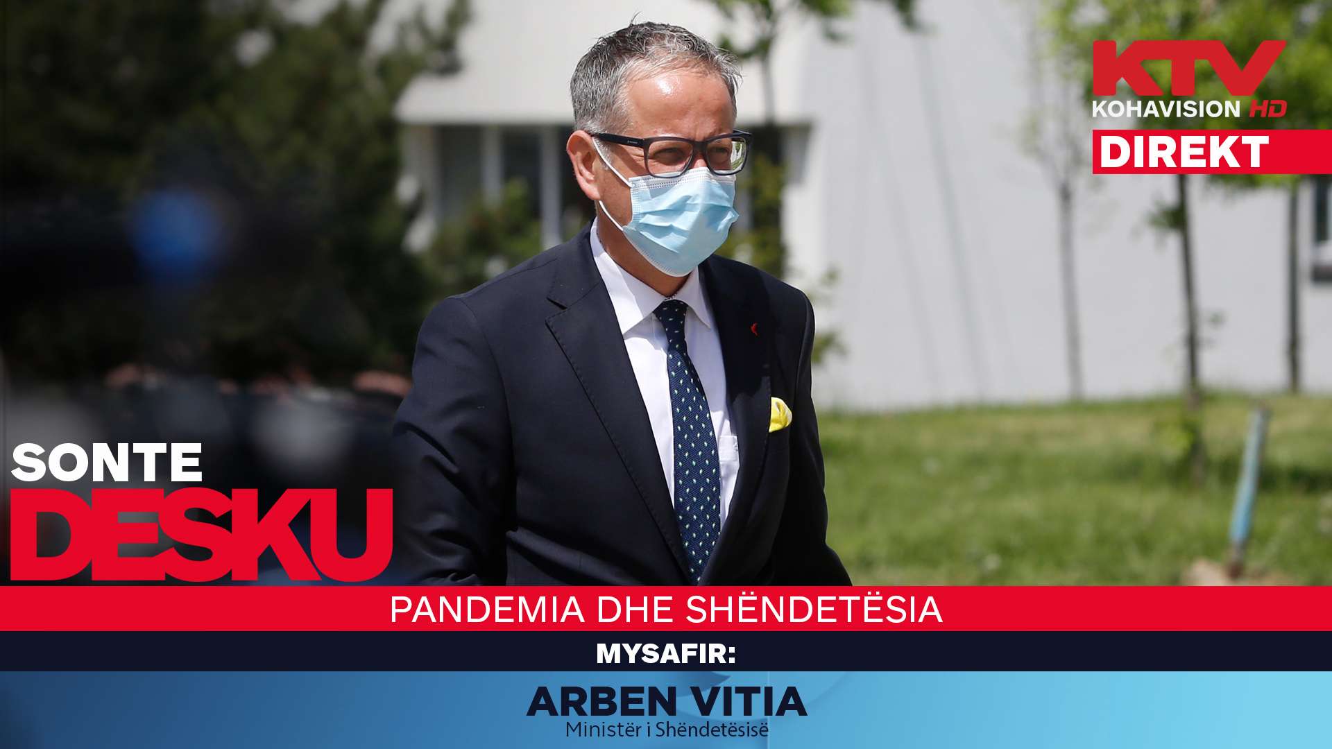Sonte në DESKU, ministri i Shëndetësisë, Arben Vitia