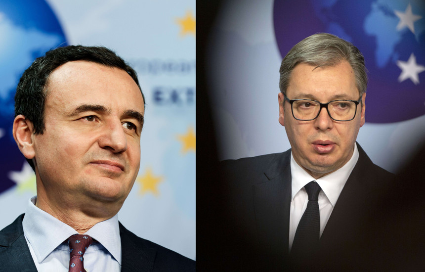 Albin Kurti dhe Aleksandar Vuçiq