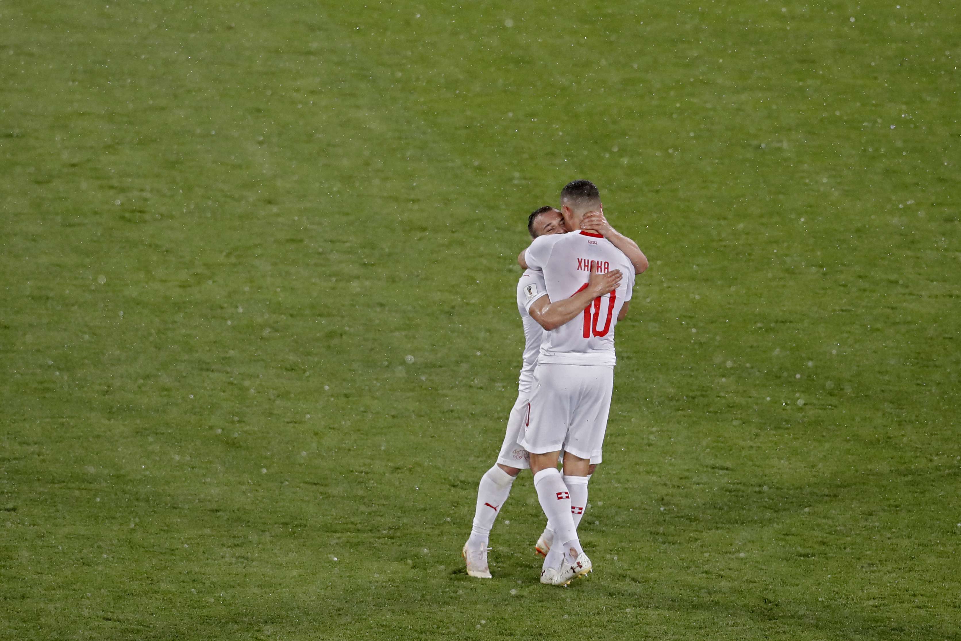 Granit Xhaka - Xherdan Shaqiri