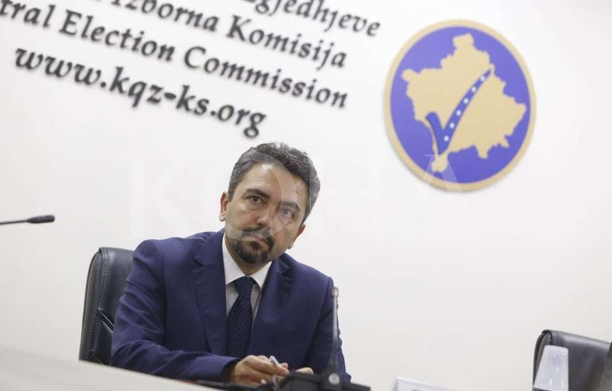 Kryesuesi i Komisionit Qendror të Zgjedhjeve, Kreshnik Radoniqi