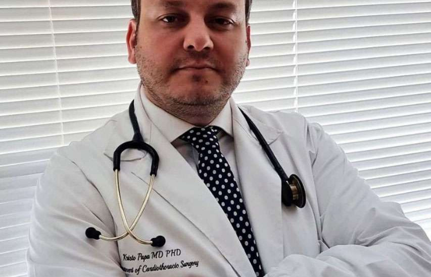 Kristo Papa Royal Brompton Hospital London  cardio surgeon Albania KOHA kardiokirurg London UK diaspora KOHA.net storie suksesi success story
