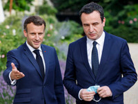 Albin Kurti - Emmanuel Macron
