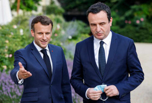 Albin Kurti - Emmanuel Macron