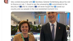 Ministrja Gërvalla ia huq sërish në Twitter, ngatërron NATO-n me OKB-në