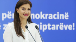 Ish-Miss Shqipëria, zëdhënëse e fushatës së PD-së në zgjedhjet e 25 prillit