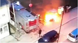 U vihet zjarri kontejnerëve nëntokësorë në qendër të Lipjanit