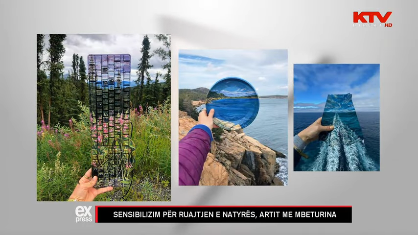 Sensibilizim për ruajtjen e natyrës përmes artit në mbeturina
