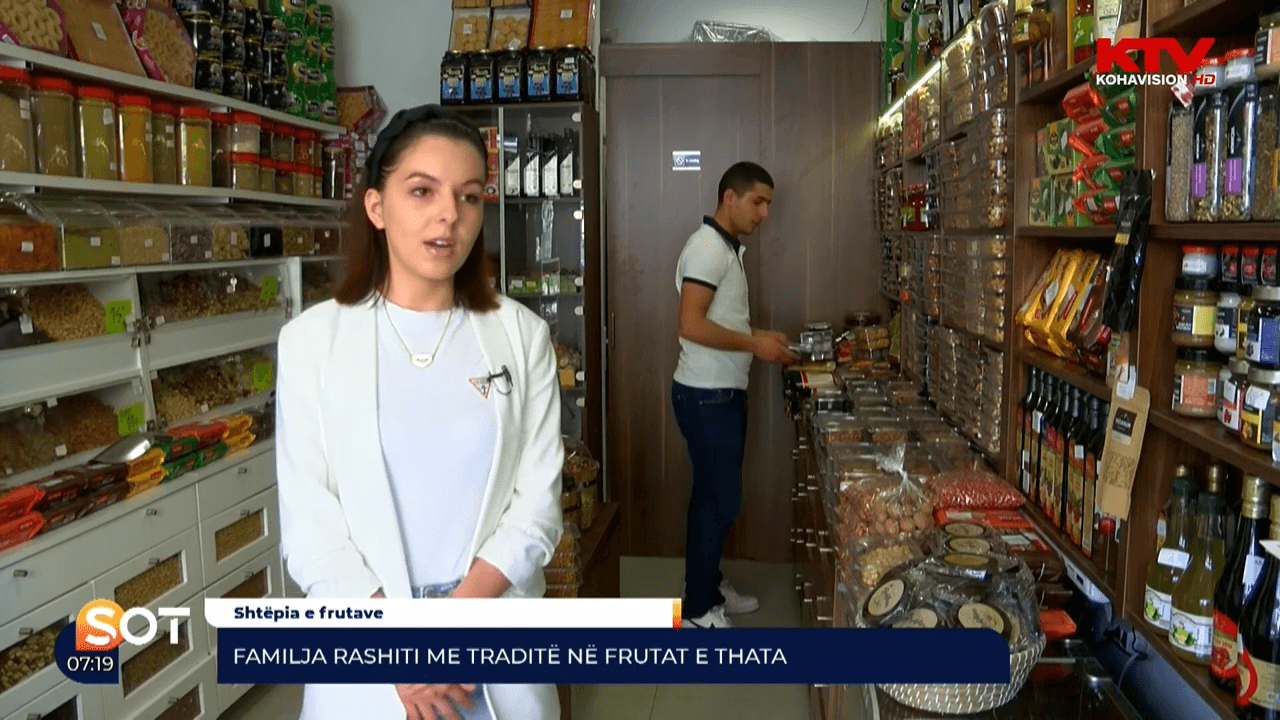 Frutat e thata nga familja Rashiti