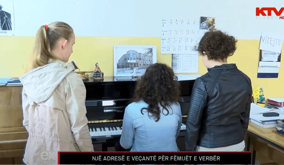 Një adresë e veçantë për fëmijët e verbër