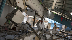 Familja palestineze nuk braktis shtëpinë e shkatërruar