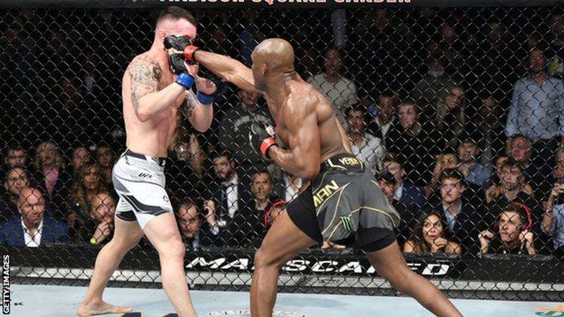 Usman mposht Covingtonin edhe në revansh, mban titullin e kampionit në UFC