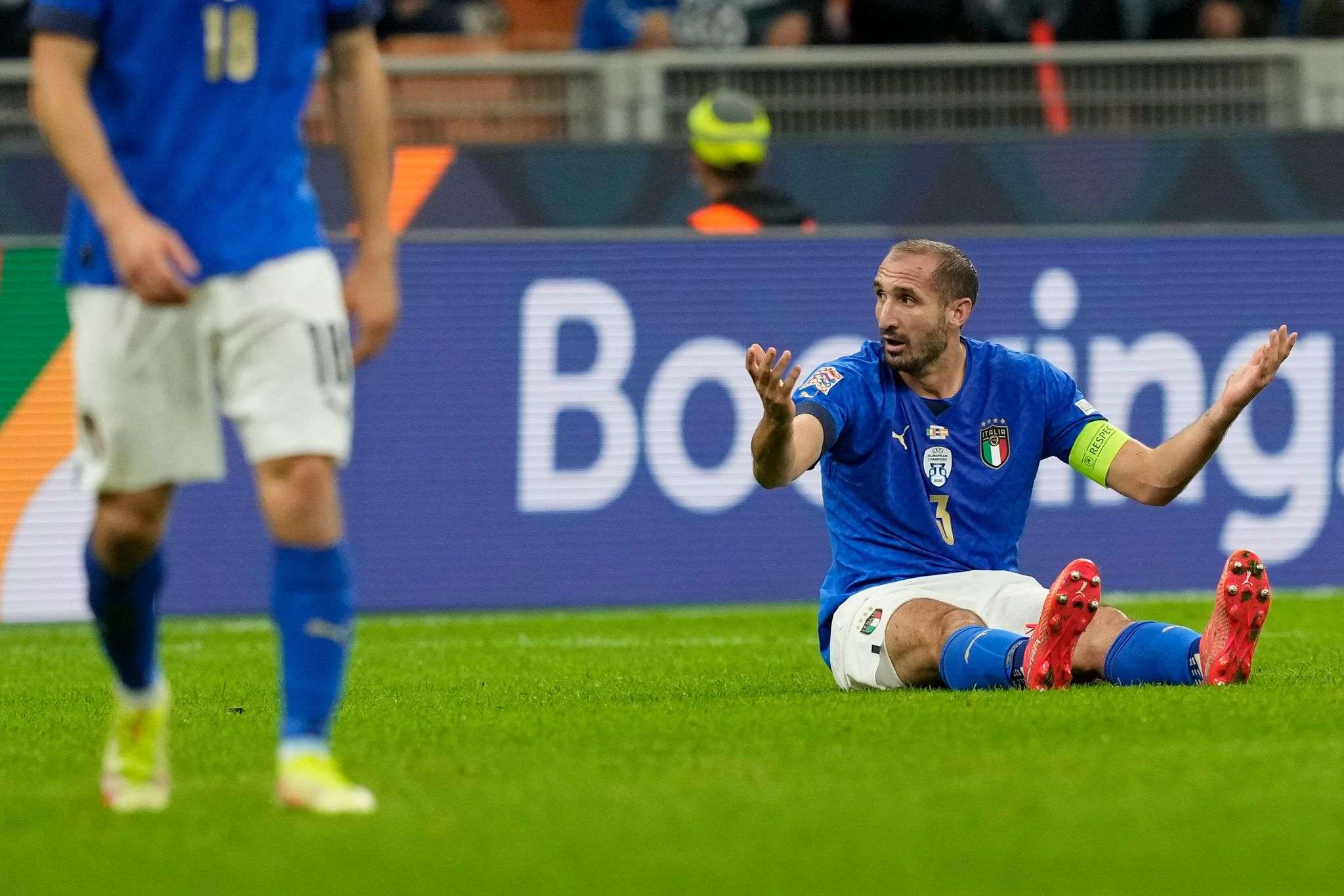 Italia pa kapitenin Chiellini ndaj Zvicrës
