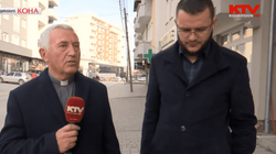 Hoxha e prifti votojnë së bashku në balotazh në Klinë